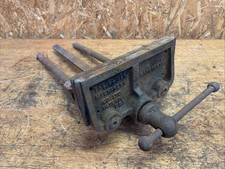 Antique Oliver Quick Release Vice 10” Jaws Woodwork Vintage.