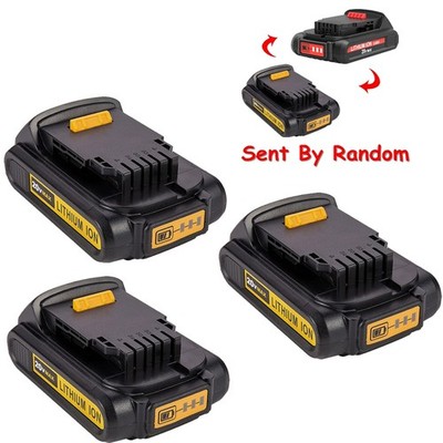 3x 20V 3.0Ah Replacement Battery for DeWalt 20V MAX Tools DCB201 DCB203 DCB204