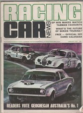 Racing Car News 1971 Jan Lakeside Matich Lakeside Baskerville Pukekohe Lakeside 