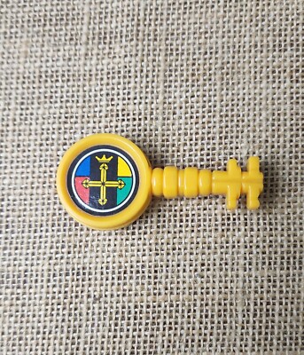 Vintage LION FORCE VOLTRON YELLOW KEY 1984