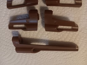 C Lego Lot 5 Old Brown Technic Panel Fairing 32527 32528 32535 4481 Star Wars