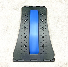 Adjustable Back Stretcher for Pain Relief 3 Level Lower Back Pain Black