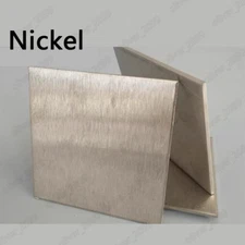 1pcs 99.99% High-Purity Pure Nickel Metal Sheet Plate 100x100
