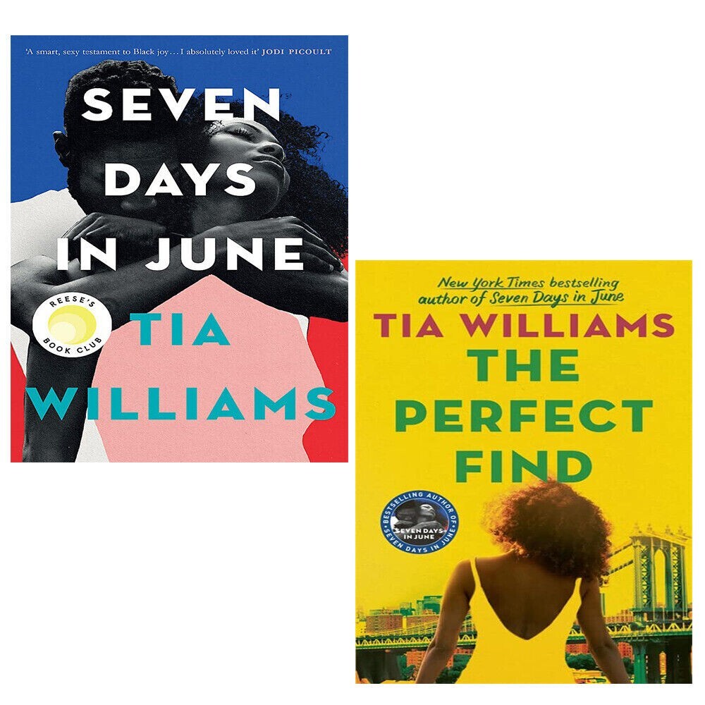 Tia Williams Collection 2 Books Set Perfect Find,Seven Days in June Paperback NE