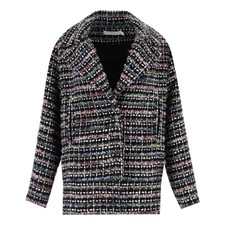 Iro Wool Blend Checked Tweed Jacket