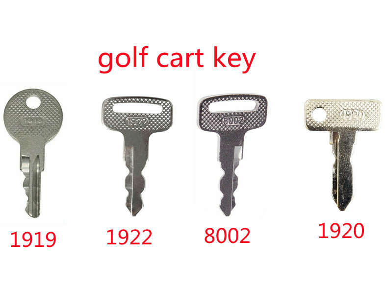 Cart Key Set For E-z-go  Yamaha Golf Cart Ptv Club Car Ds Ga