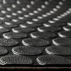 Rv Coin Flooring Black 8' 6" Wide Nickel Pattern Trailer Flooring Gym Flooring