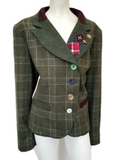 Joe Browns Lady's Woollen Detailed Boho Style Jacket Sz 18 Vgc