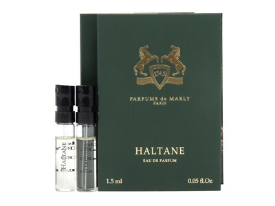 PDM PARFUMS DE MARLY HALTANE EDP 1.5ml .05fl oz x 2 COLOGNE SPRAY SAMPLE