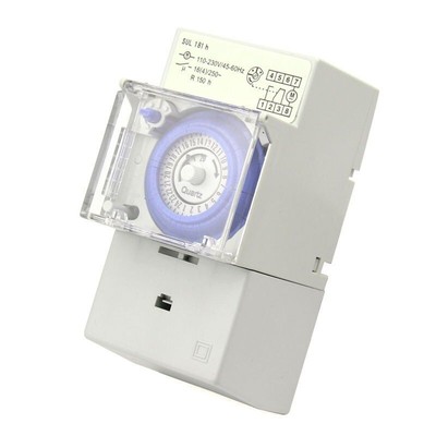 DIGITAL PROGRAMMABLE TIMER TIME RELAY SWITCH MANUAL/AUTO CONTROL AC220V SUL181H 