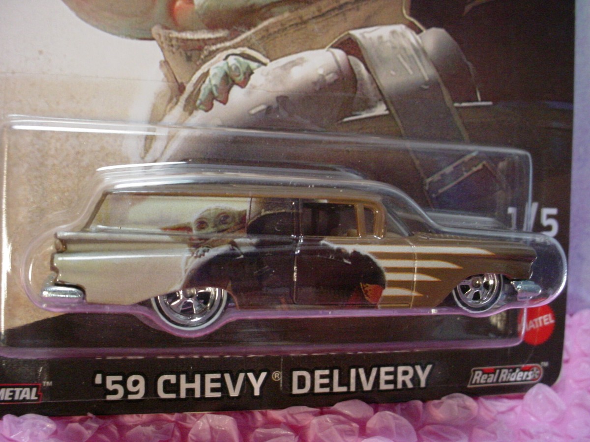 2023 Hot Wheels Star Wars Mandalorian '59 CHEVY DELIVERY☆baby