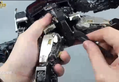 NEW Black transformer Magnificent mecha MM-01B 11.8in ALLOY