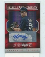 Kevin McAvoy 2014 Panini Elite Extra Edition Franchise Futures Auto #D /799