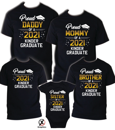 Family of Graduate Shirts, Graduation 