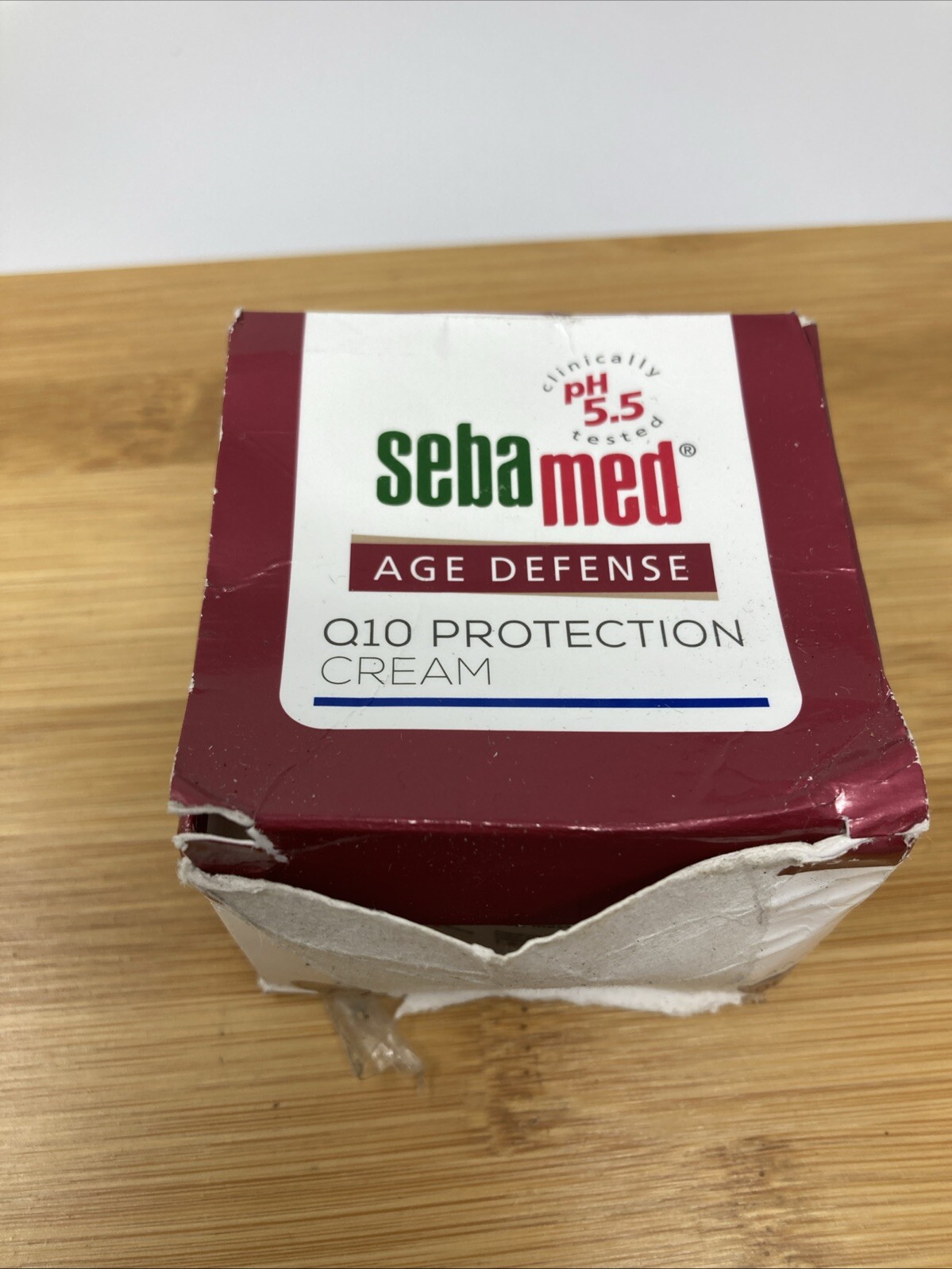 Sebamed Age Defense Q10 Protection Face Cream Moisturizer Panthenol Damaged Box