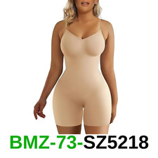 SHAPERX Shapewear for Women Tummy Control Bodysuit Mid Thigh Butt Lifter Body
