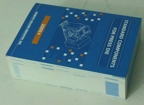 Standard Components for Press Die 2009 Sankyo Oilless Industry Heavy Book - Picture 2 of 9