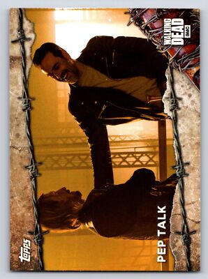 2017 Topps The Walking Dead Season 7 #12 Pep Talk 27473