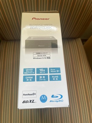 Pioneer BDR-213JBK Internal SATA Connection BD Drive Windows 11 Compatible  NEW