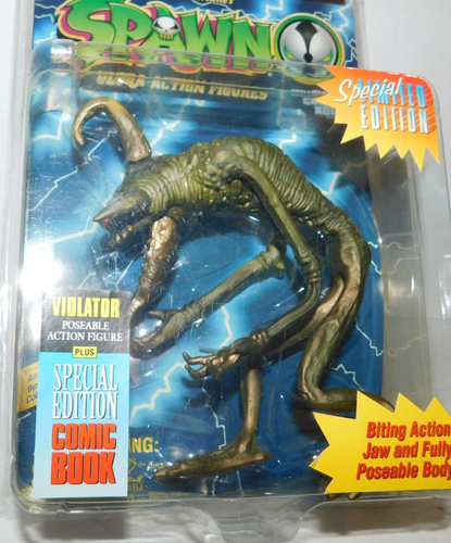 NIP MCFARLANE TOYS 1996 SPAWN VIOLATOR 5 1/2" ACTION FIGURE