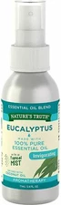 Natures Truth Invigorating Eucalyptus Mist Spray with Pure Essential Oil 2.4 oz