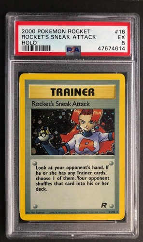 Rocket's Sneak Attack (Unlimited) graded PSA 5 for sale on eBay