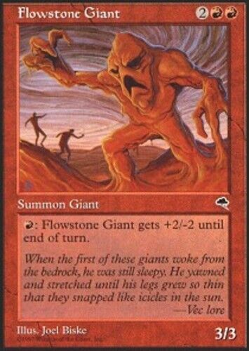 Flowstone Giant NM, English MTG Tempest - Picture 1 of 1