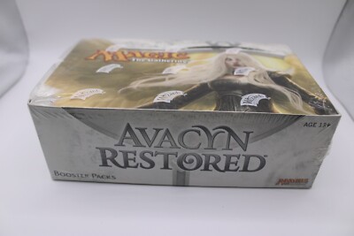 MAGIC THE GATHERING AVACYN RESTORED BOOSTER BOX Brand New *Factory Sealed* | eBay MAGIC THE GATHERING AVACYN RESTORED BOOSTER BOX Brand New *Factory Sealed* | eBay