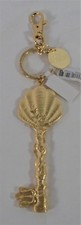 Disney Parks Exclusive 2018 Little Mermaid Ariel Sea Shell Keychain NEW CUTE