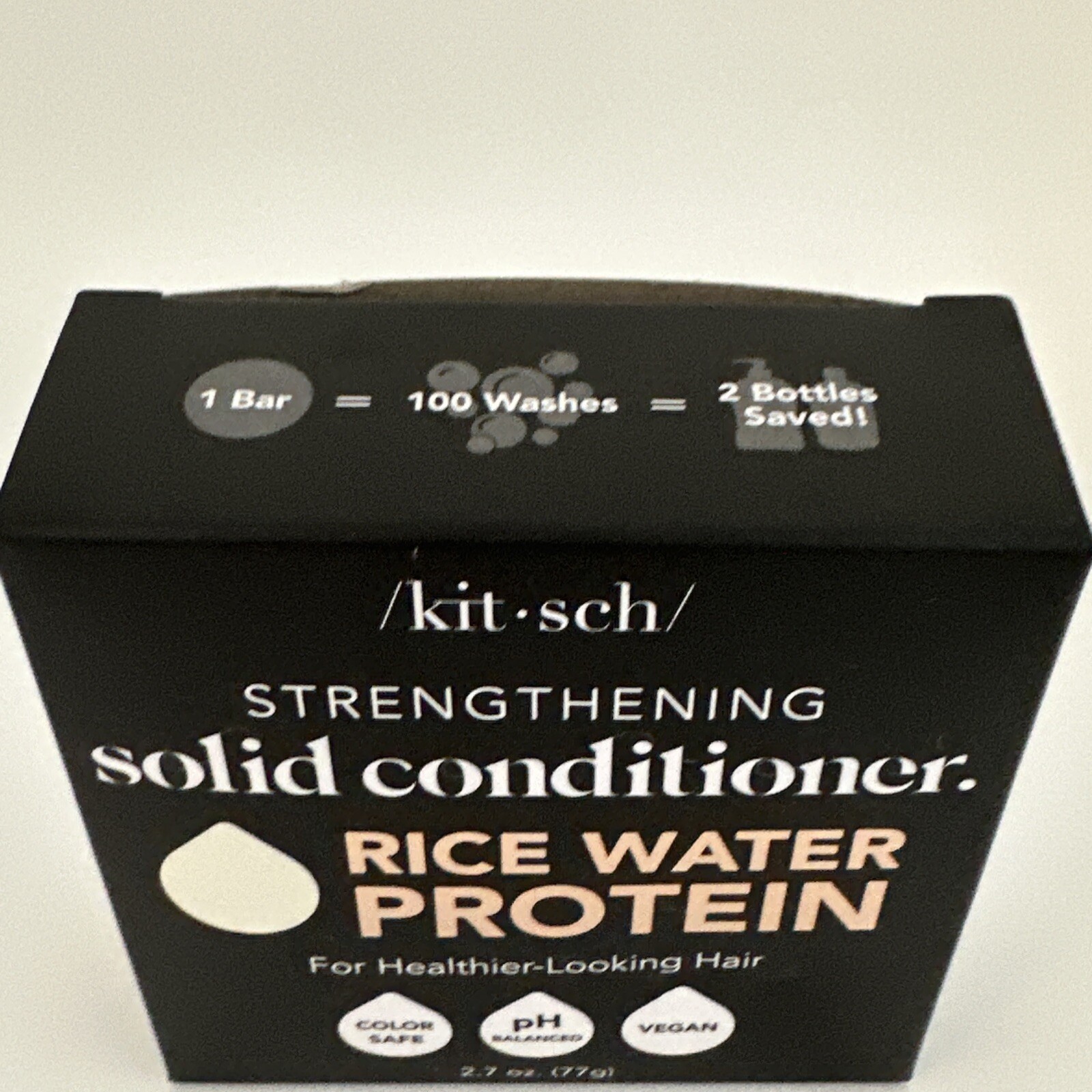 Kitsch Rice Water Protein Conditioner Bar For hair Growth eBay