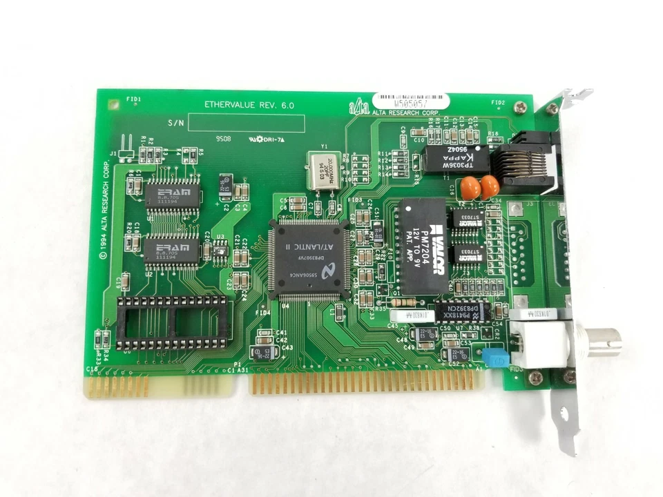 Alta Research Ethervalue 16Bit ISA Network Card. - Image 2 of 4