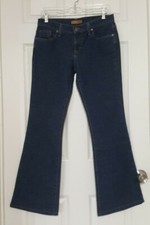 Women's/Juniors TOMMY HILFIGER Dark Wash Flare Denim Jeans Size 7