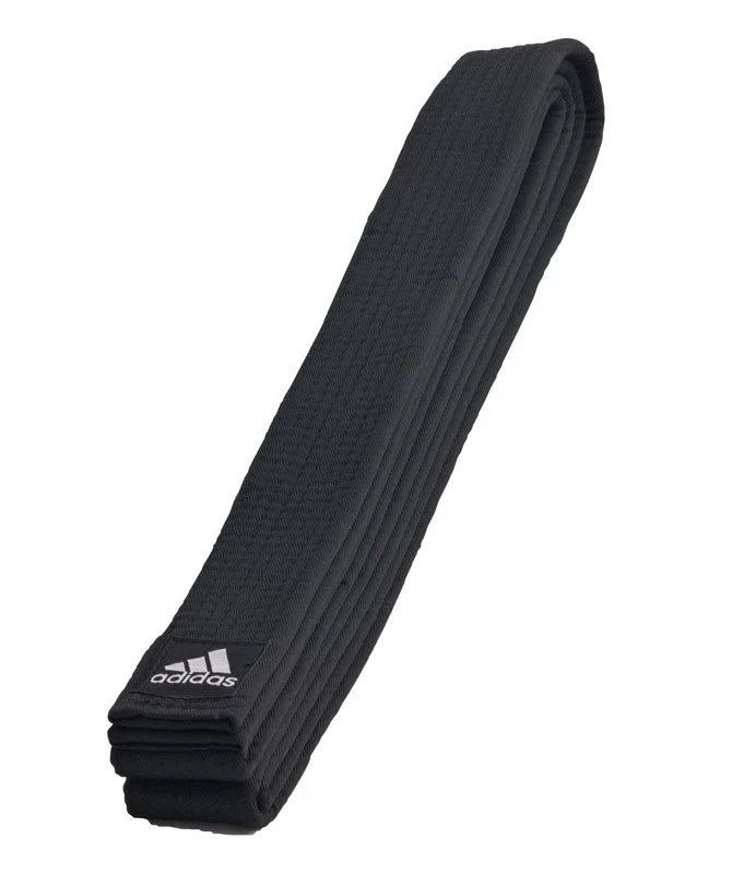 adidas Wettkampfgürtel Gürtel schwarz Judo Karate Ju-Jutsu Taekwondo - Bild 1 von 1