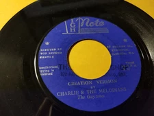 CHARLIE&the MELODIANS - CREATION VERSION  /REGGAE 45"s HIGH NOTE 