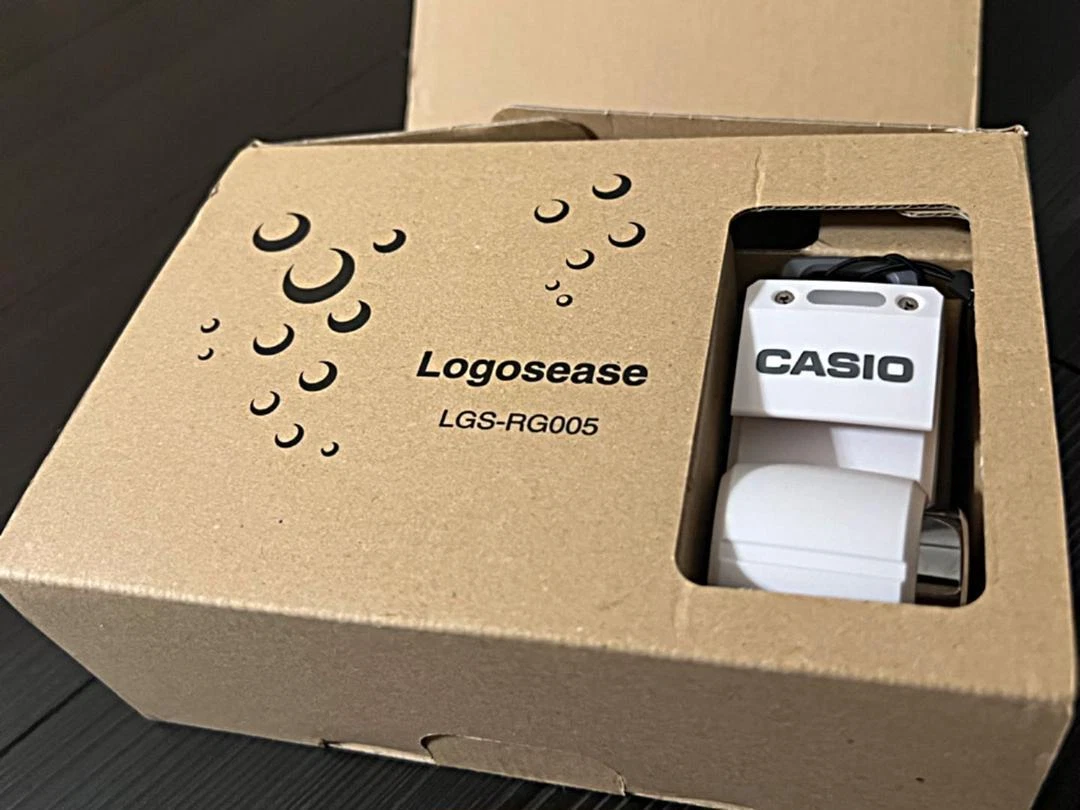 CASIO Logosease LGS-RG005 Dive Transceiver Basic Model White Unused Japan