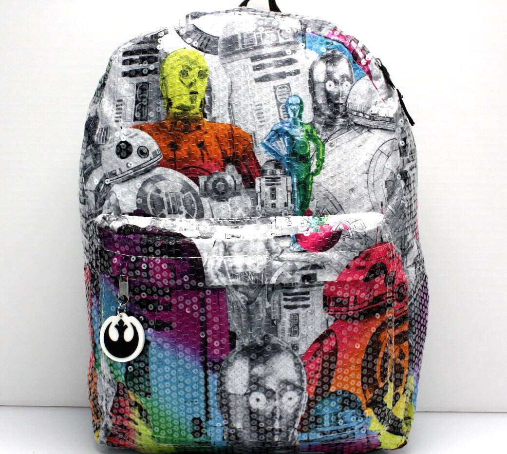 Star Wars Licensed Sequined Backpack DLR/WDW - Loungefly Star Wars Ahsoka Tano Backpack  main image 4