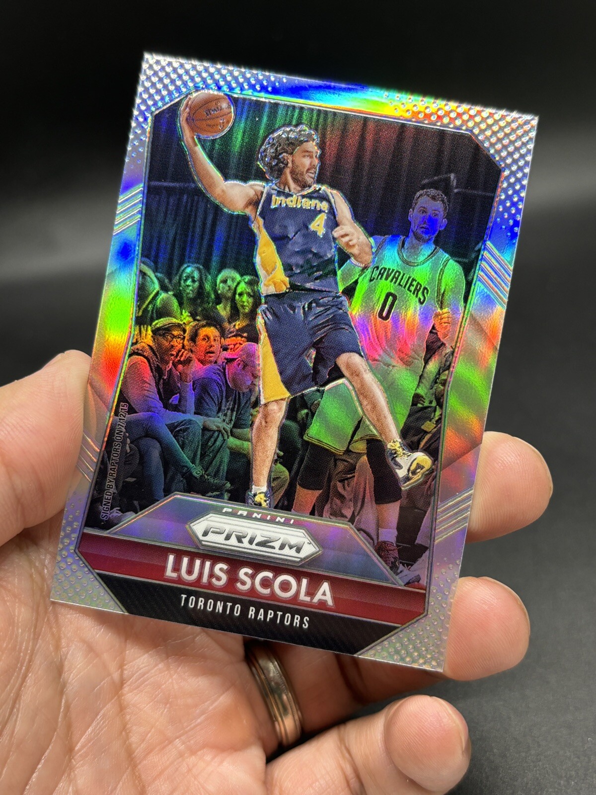 2015-16 Panini Prizm SILVER #111 Luis Scola Toronto Raptors Indiana Pacers