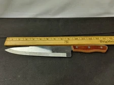 Vintage Maximum Chef's Knife 9" Blade Japan Wood Handle
