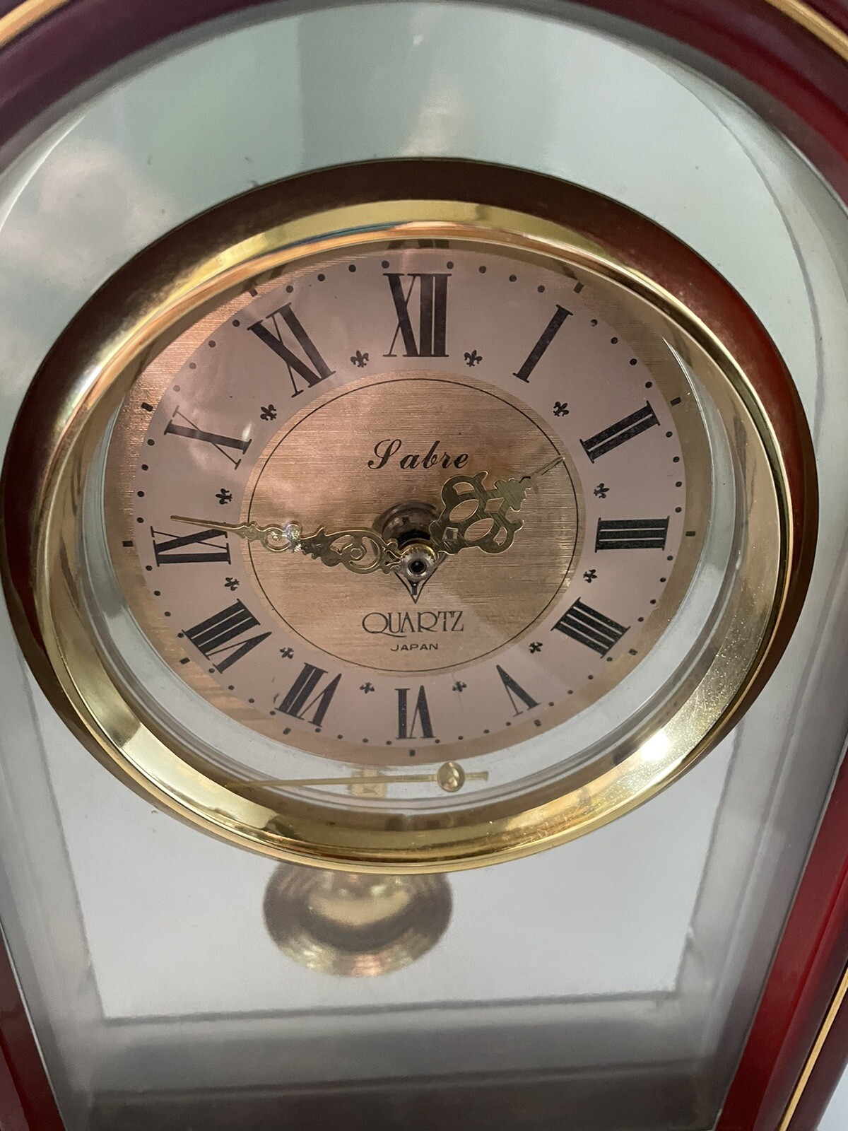 SABRE PLASTIC QUARTZ BAR/MANTLE/DESK CLOCK MADE IN JAPAN eBay