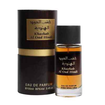 Khashab Al Oud Hindi by Rihanah Eau De Parfum Spray 3.4 oz
