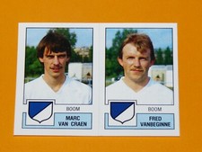#376 VAN CRAEN VANBEGINNE BOOM PANINI FOOTBALL 88 1987-1988 BELGIUM