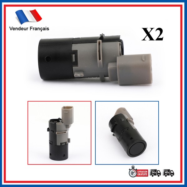 2 ParklCksensoren Vorne Hinten Links Rechts BMW 5Er E39 E60 E61 66206989112-image