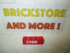 Lego - 1x Brick/Brique 1x4 7208 Pattern 7208 - 3010pb130R Left 