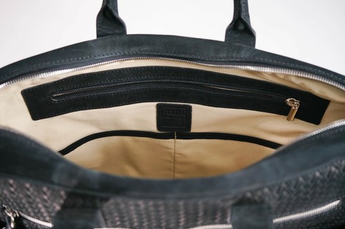 NEW 1050,00 FEDELI Leather Sport Backpack Close Briefcase Bag BOFE20 - Picture 3 of 3