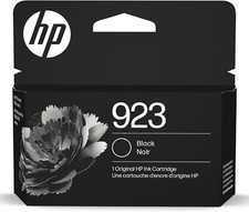 923 Black Ink Cartridge  Works Officejet 8120 Series, Officejet Pro 8130 Ser...