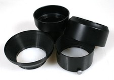 SET OF 4 LENS HOOD, VARIOUS SIZES