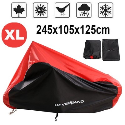 NEVERLAND XL Motorcycle Cover Waterproof Heavy Duty Storage Outdoor Protector