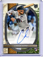 2025 Topps Museum Collection Connor Norby Archival Auto /199