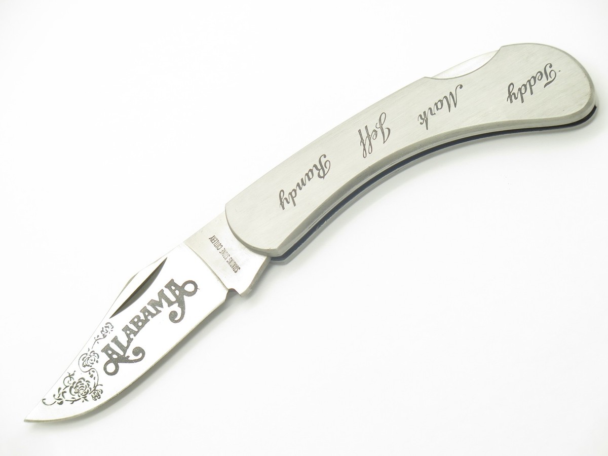 Vtg '80s Standing Stone Parker Imai Seki Japan Knife Alabama