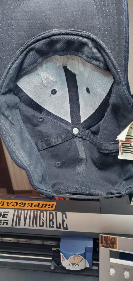 Винтажная шляпа Korn гигантский бренд застежка назад - Изображение 4 из 4